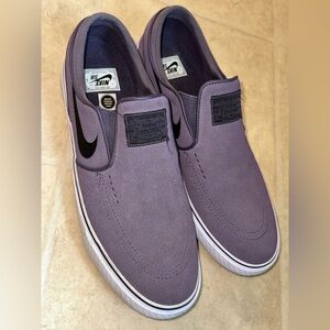 Nike SB Stefan Janoski Purple Slip-On Shoes